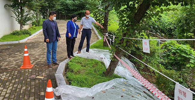 김옥순 의원, 학교현장 직접 찾아 의견 청취