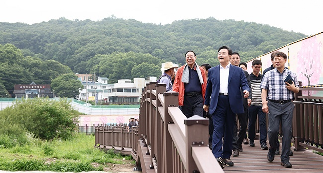 의왕시 백운호수공원 생태탐방로 전 구간 개방